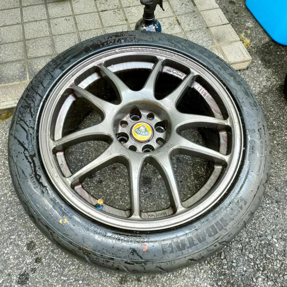 ホイール洗浄工程1